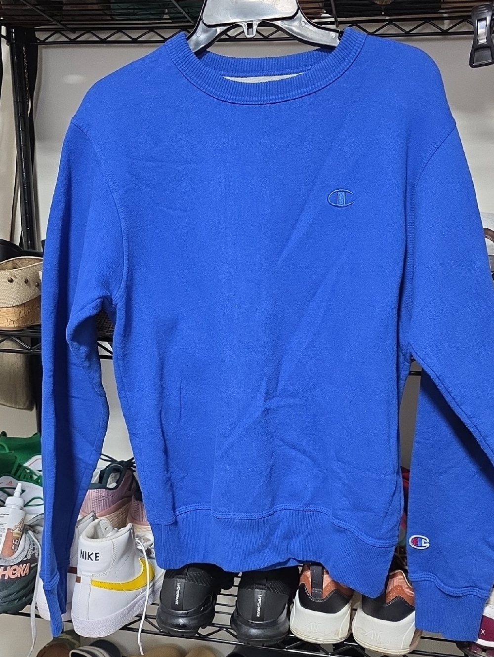 Champion Men's Crewneck Sweatshirt - Blue